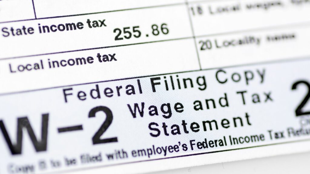 the w-2 form is a form that tells you _______.
