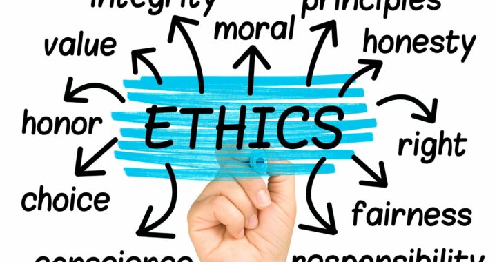 according to the text ethical behavior begins with