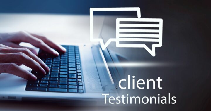 add a footnote that reads testimonials