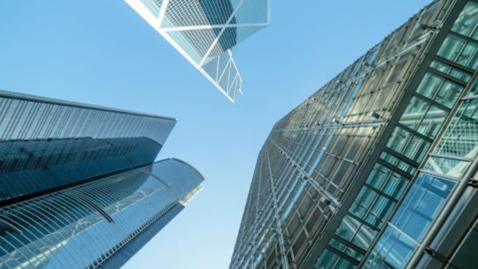 Modern skyscrapers